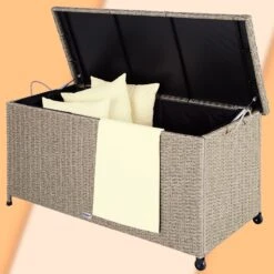 Polyrattan Auflagenbox Creme 122x56x61cm Rollen 21 Polyrattan Auflagenbox Creme 122x56x61cm Rollen -GartenMeister Verkäufe 2facd50abdf01e3ee77b477c6e400978 de 106707d 3 3
