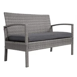 Polyrattan Garten-Sitzgruppe 4-tlg. Grau/Anthrazit -GartenMeister Verkäufe 2fe4e861b1bc19f6f6a5b7525eddbecd de 108685d 9 1