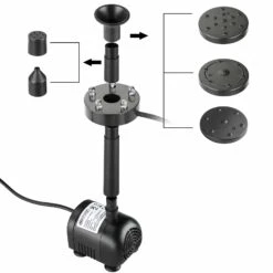 LED Solarpumpe Mit Akku Und Hochleistungs-Solar-Panel -GartenMeister Verkäufe 2fec4f31079ba62d24e947ade4596dab de 102566d 1 1
