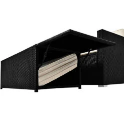 Polyrattan Bank Schwarz/Creme Mit Stauraum -GartenMeister Verkäufe 30c2eb683fa3857362599dbfaf9c5c56 de 991016d 9 1