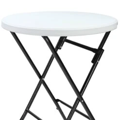 Stehtisch 2er-Set Weiß Kunststoff Ø75cm Klappbar -GartenMeister Verkäufe 34f655e540194f3d8dbf2a41c1051bb7 de 101585d 6 1