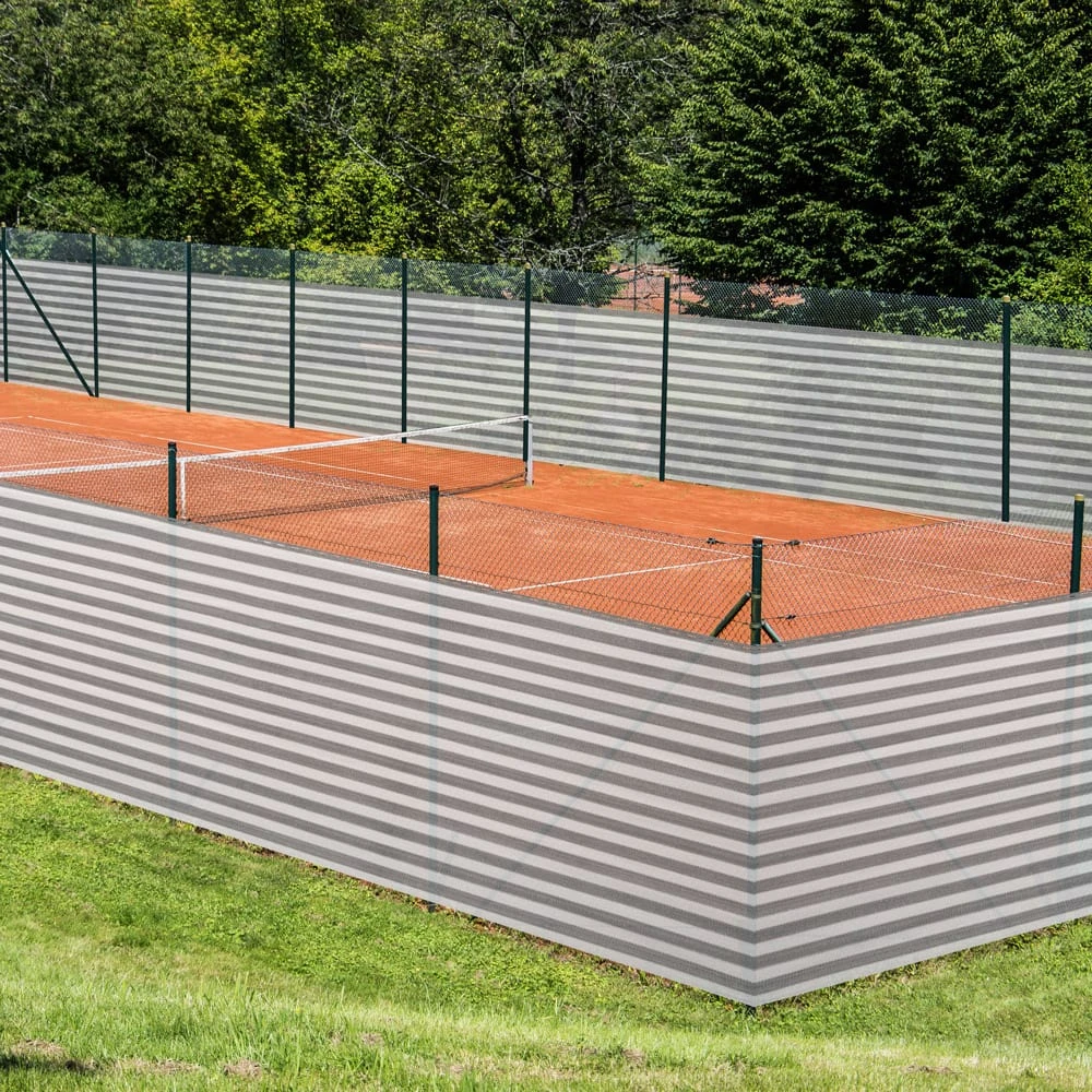 Balkonsichtschutz Grau/Weiß 1,2x10m 9 Balkonsichtschutz Grau/Weiß 1,2x10m – Bild 9