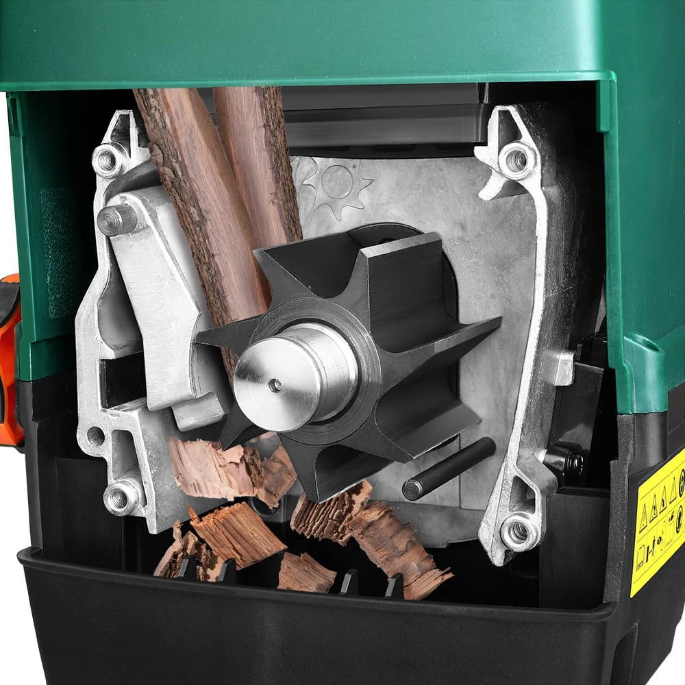 Leisehäcksler 3.075W Mit 2 Sammelbeuteln Je 60L 8 Leisehäcksler 3.075W Mit 2 Sammelbeuteln Je 60L – Bild 8