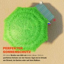 Sonnenschirm Hawaii Grün Ø160cm UV-Schutz 30+ -GartenMeister Verkäufe 3643031480b17d837448921f1ebfe98f 03 102503 on amb web low de 1