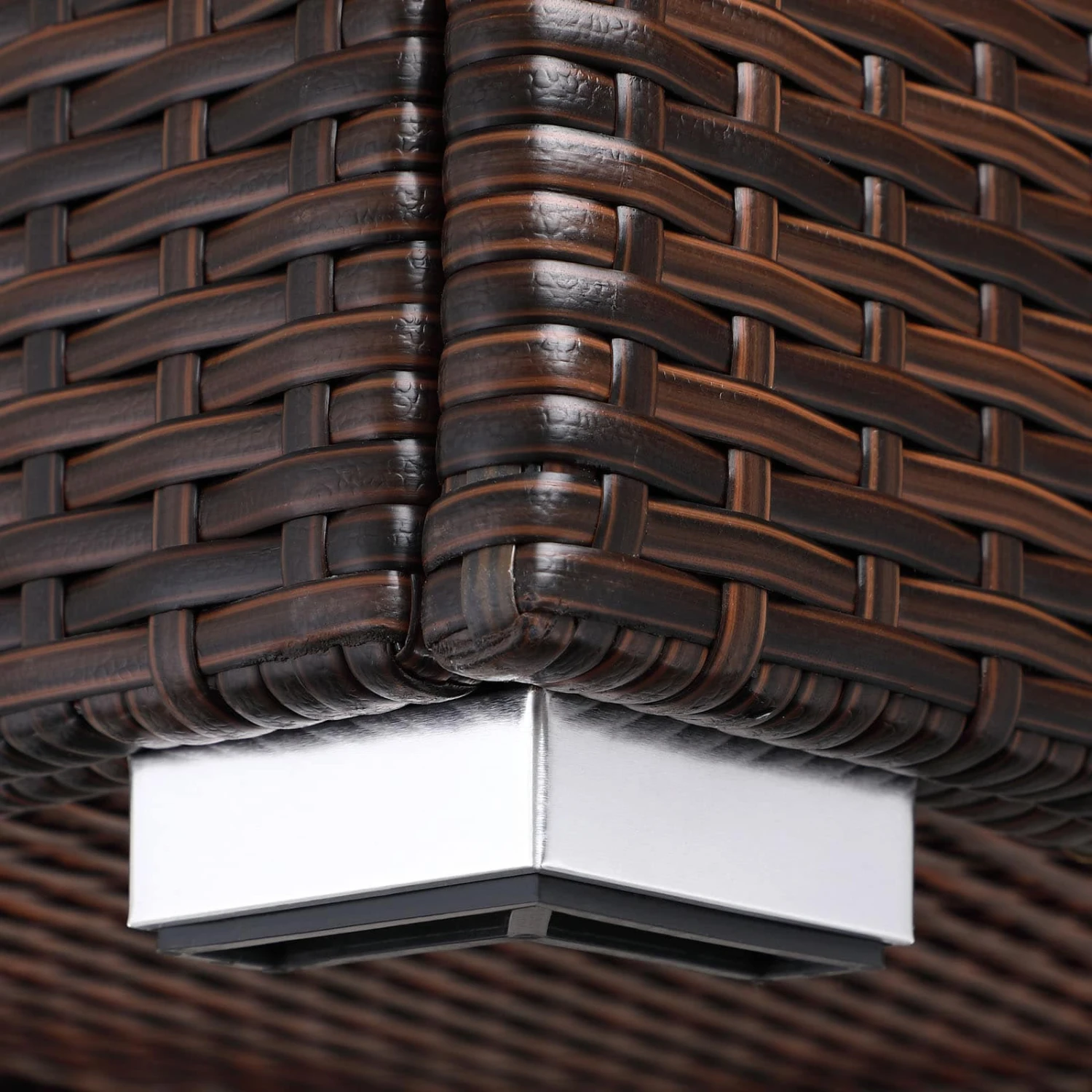 Polyrattan Auflagenbox Braun 318L 6 Polyrattan Auflagenbox Braun 318L – Bild 6