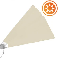 Balkonfächer 2er-Set Beige 140x140cm Klappbar -GartenMeister Verkäufe 38a9ef98668e5abb75fcd3f7df241c26 de 101455d 1