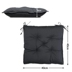 Sitzkissen 4er-Set Anthrazit 40x40x8cm -GartenMeister Verkäufe 3aeab65ee1c2962f75bac47c2efabaec de 108078d 5 1