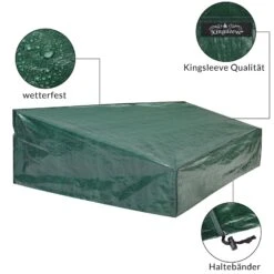 Abdeckung Gartenmöbel Grün 197x68x32/62cm -GartenMeister Verkäufe 3b261e8d01b023d118b6a0bcfa286e50 de 109140d 2 1