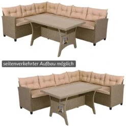 Polyrattan Ecklounge Creme/Beige Inkl. Kissen -GartenMeister Verkäufe 3b463d9d854860e0d00e6e6947558dea de 993325d 10 1 1