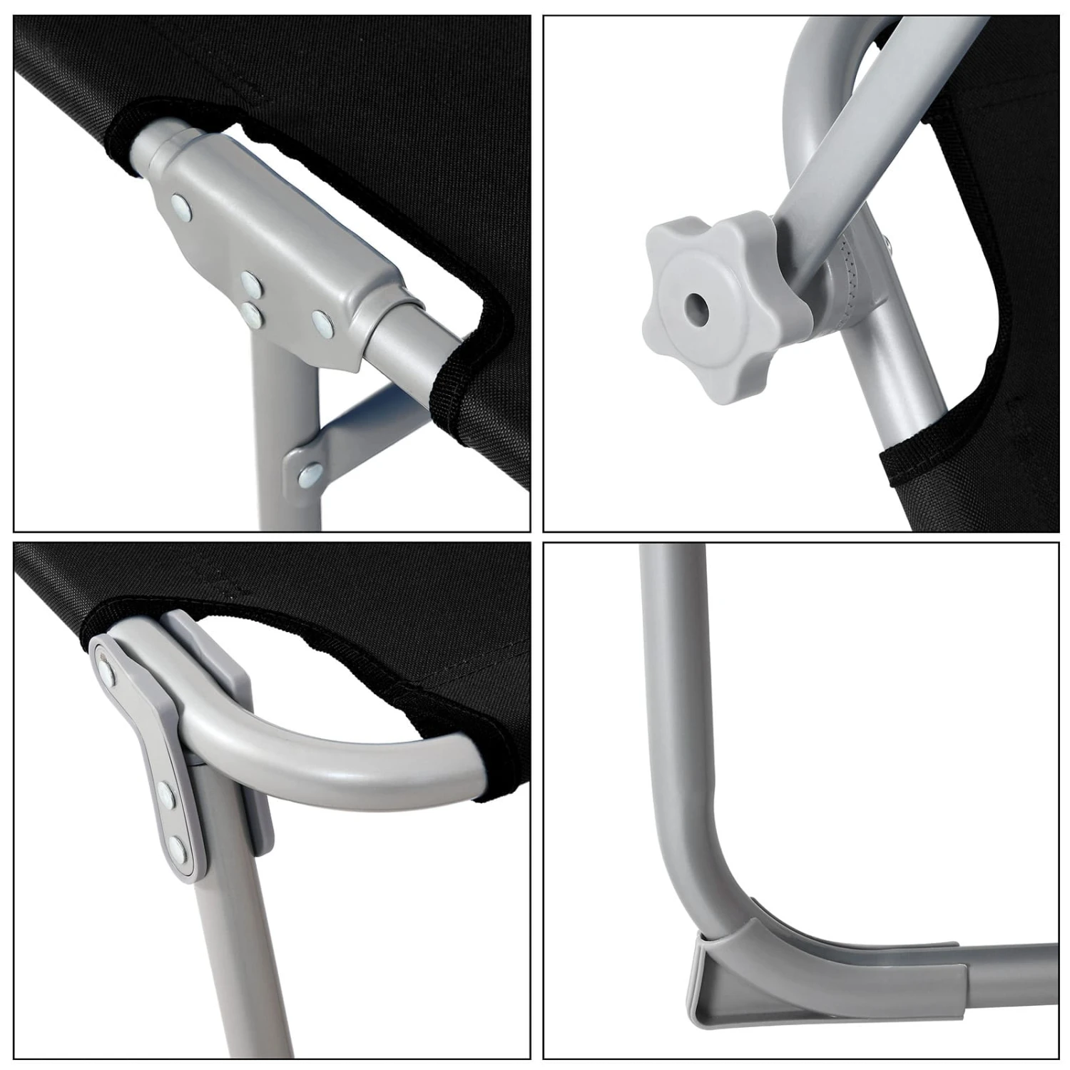 Sonnenliege Hawaii 2er-Set Anthrazit Alu 195x60x30cm 9 Sonnenliege Hawaii 2er-Set Anthrazit Alu 195x60x30cm – Bild 9