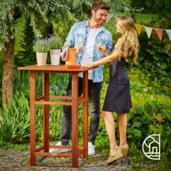 Stehtisch Akazienholz 75x75x110cm -GartenMeister Verkäufe 3c2c2744974c7e1b8e2939546c227c14 02 103757 on amb amz high de 1