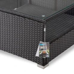 Polyrattan Ecklounge XXXL Schwarz/Creme Inkl. Kissen -GartenMeister Verkäufe 3c95def0d6cb094036a08c7eb70882a9 de 995175d 9 1