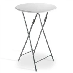 Stehtisch Weiß Holzdekor Ø60cm Klappbar -GartenMeister Verkäufe 3dc8c0cb72201d8c19b8c213fc712749 a de 108092g1 1 1