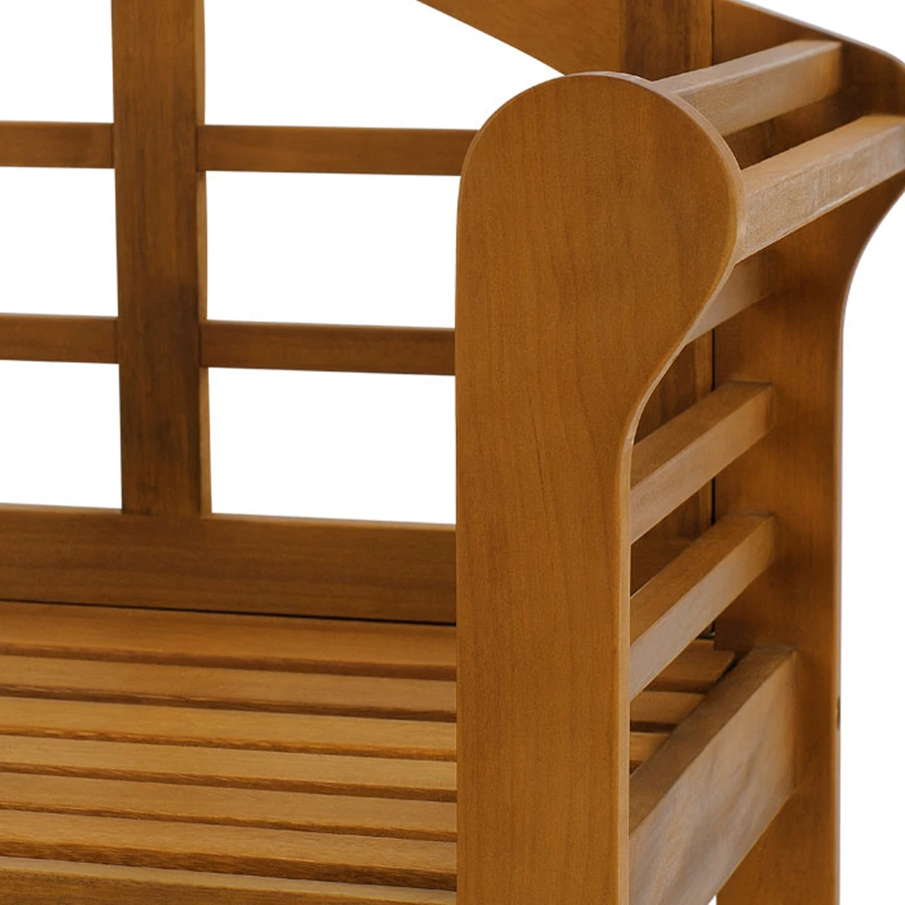 Gartenbank Marlboro Eukalyptusholz FSC®-zertifiziert 135x52x100cm 6 Gartenbank Marlboro Eukalyptusholz FSC®-zertifiziert 135x52x100cm – Bild 6