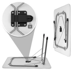 Gartentisch Silber Alu 80x54x50/69cm Klappbar -GartenMeister Verkäufe 3f0448acfa017da64dc5185d00281f99 de 101446d 6 1