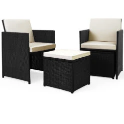 Polyrattan Garten-Sitzgruppe 9-tlg. Schwarz/Creme -GartenMeister Verkäufe 4192ee6675c494fcee86b488d8956bf0 de 101563d 7