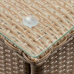 Polyrattan Beistelltisch Grau-Beige 50x50x45cm -GartenMeister Verkäufe 41c3bd9e2cfc161afd2ebbae7b7d3edc de 108636d 7 2
