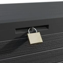 Auflagenbox Woody Anthrazit Holzoptik 280L -GartenMeister Verkäufe 42583ac46dfa9f920052998d12d57fc6 a de 191390g9 3