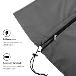 Abdeckung Ampelschirm Anthrazit 3,5m Reißverschluss 14 Abdeckung Ampelschirm Anthrazit 3,5m Reißverschluss -GartenMeister Verkäufe 4316763b503e4eec27fe656c77ce15aa de 102714d 6 1