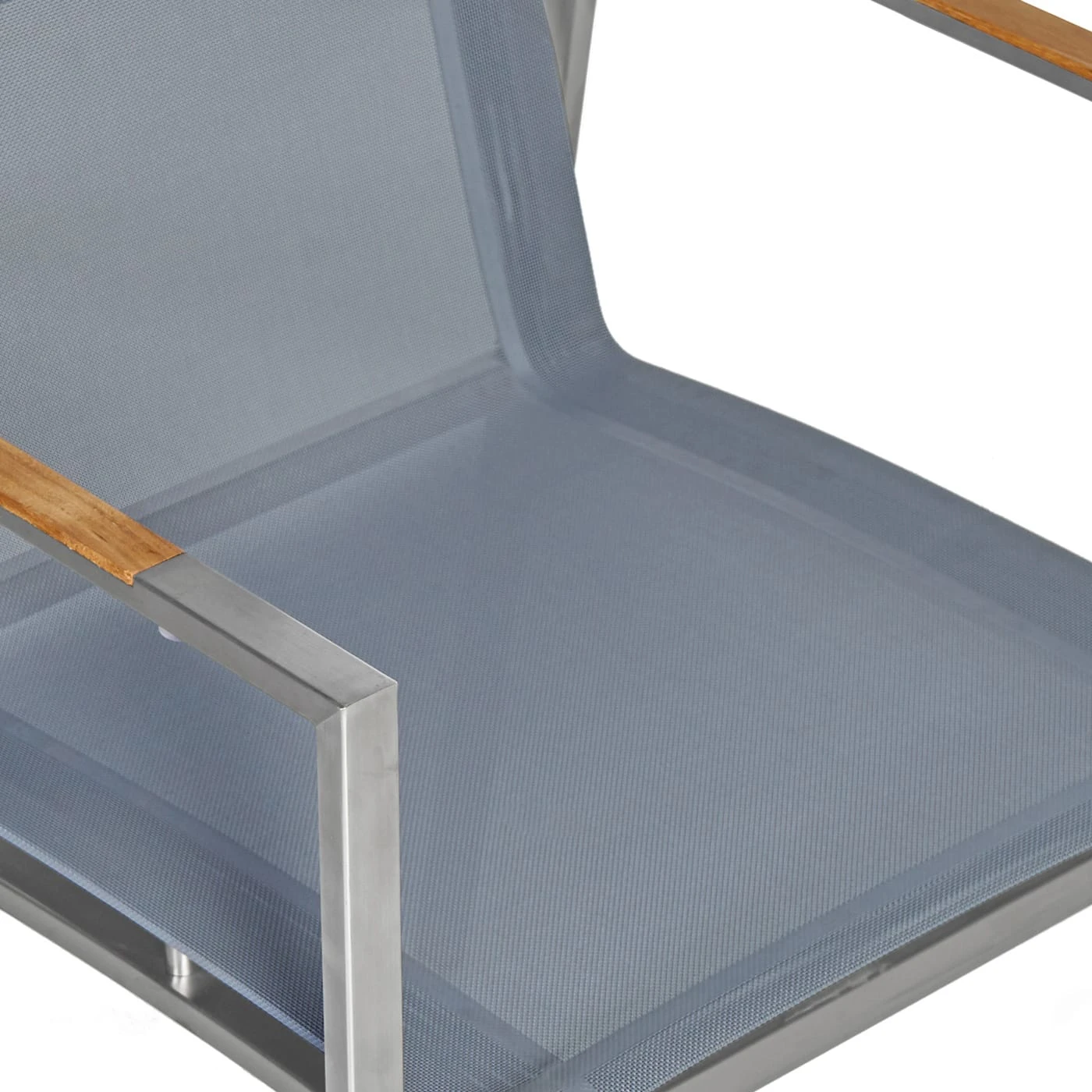 Gartenstuhl Monza 4er-Set Grau Stapelbar 4 Gartenstuhl Monza 4er-Set Grau Stapelbar – Bild 4