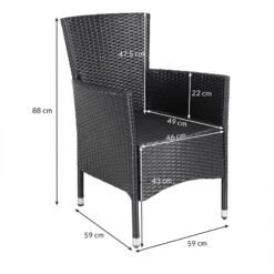 Polyrattan Ecklounge Lissabon Schwarz/Creme Inkl. 2 Stühlen 12 Polyrattan Ecklounge Lissabon Schwarz/Creme Inkl. 2 Stühlen -GartenMeister Verkäufe 49addd62576442e2697451f1ab41b9ab de 109139d 3 1 1