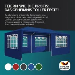 Festzelt Rimini Blau 3x6m UV-Schutz 50+ -GartenMeister Verkäufe 4a4b2c6c08992bd8971283a8e9baadb9 03 109736 on dts web low de 1