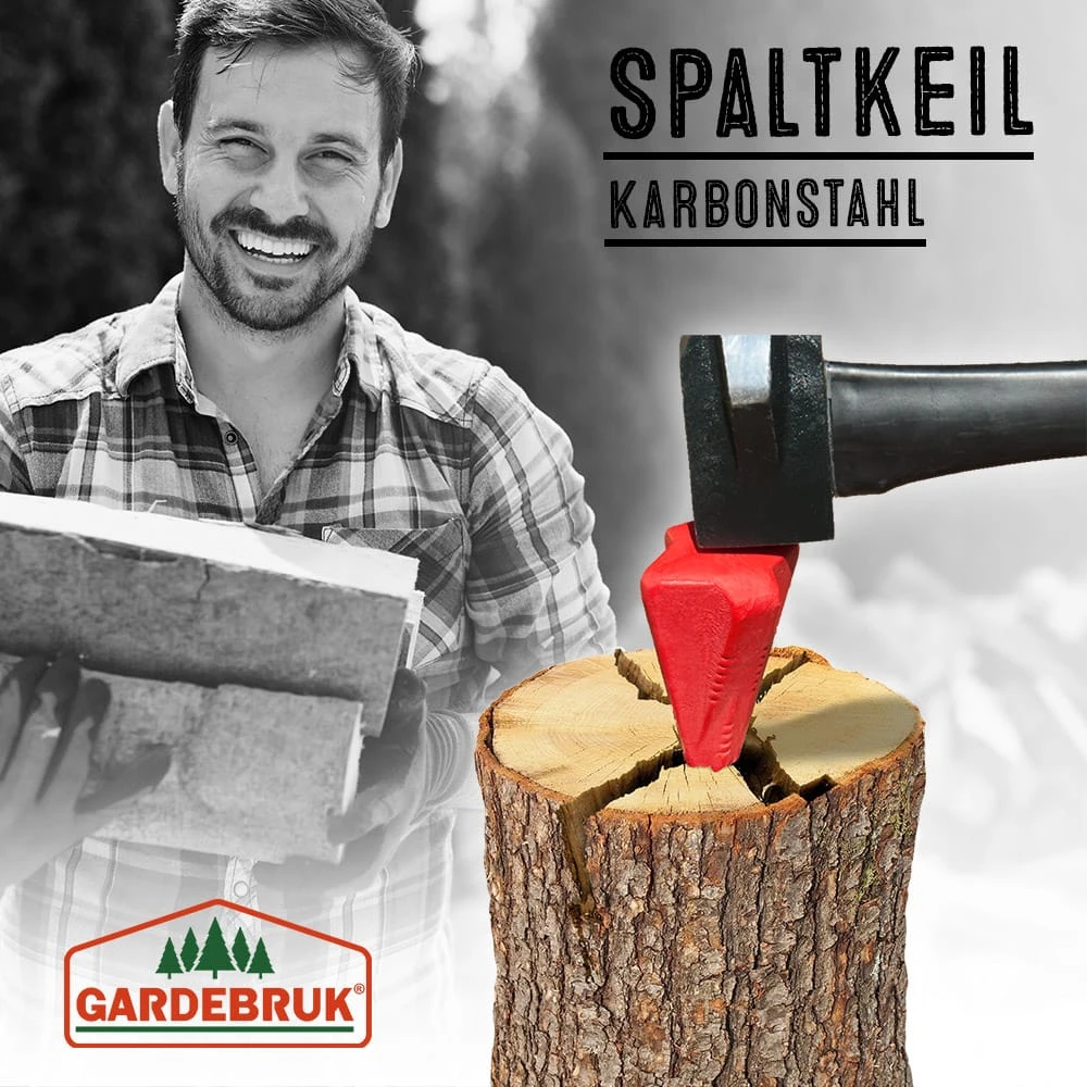 Spaltkeil Rot Karbonstahl 4 Spaltkeil Rot Karbonstahl – Bild 4