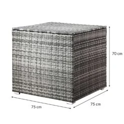 Polyrattan Auflagenbox Grau 75x75x70cm -GartenMeister Verkäufe 4abbc6114394e964f66c5cd711005afc de 109153d 6 1 1