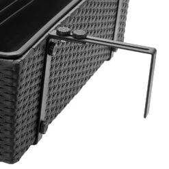 Polyrattan Blumenkasten 4er-Set Schwarz -GartenMeister Verkäufe 4cb3b586777b632c82f9ab32545e8bee de 108062d 7