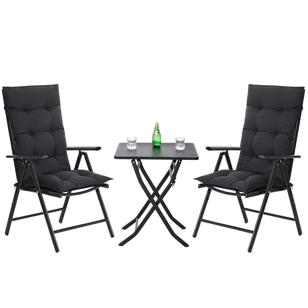 Sitzkissen 6er-Set Cozy Vanamo Anthrazit 129x53x10cm 4 Sitzkissen 6er-Set Cozy Vanamo Anthrazit 129x53x10cm – Bild 4