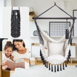 Hängesessel Creme 170x100x150cm -GartenMeister Verkäufe 4d516bece1a2bf8a69f3457d63c1b866 de 109253d 5 1