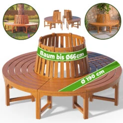 Baumbank Eukalyptusholz FSC®-zertifiziert Ø190cm -GartenMeister Verkäufe 4e8753226814feb0608fa41ed74710f6 01 991039 on fs m web low de