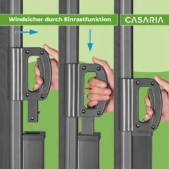 Seitenmarkise Nosara Anthrazit 160x300cm Ausziehbar -GartenMeister Verkäufe 4ef3ed2fd1c164b372aa7e853aee148b 03 109236 on dts amz low de 1