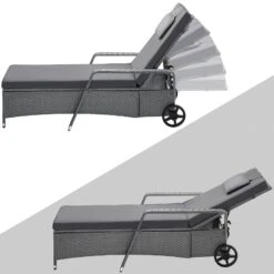 Polyrattan Sonnenliege Grau/Anthrazit 193x90x43cm -GartenMeister Verkäufe 4f097a5ba4c377691ffe91a611016580 de 995630d 02 1 1