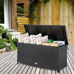 Polyrattan Auflagenbox Schwarz 122x56x61cm Griffe -GartenMeister Verkäufe 4f93cf5623fb10ed6f125ff0ecac3300 de 102318d 4 1