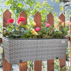 Polyrattan Blumenkasten 4er-Set Grau 12 Polyrattan Blumenkasten 4er-Set Grau -GartenMeister Verkäufe 530693b5e0a4569044303623d77808ab de 108646d 10