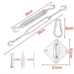 Sonnensegel Befestigungs Kit -GartenMeister Verkäufe 55d7fb4ed4e20c97506a764374ff9225 de 106573d 2
