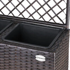 Polyrattan Blumenkasten Mit Rankgitter Braun 12 Polyrattan Blumenkasten Mit Rankgitter Braun -GartenMeister Verkäufe 58d791701db9279f56ddd8d448f0cde7 de 108066d 3