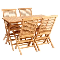 Garten-Sitzgruppe Cantaria 5-tlg. Teakholz Klappbar -GartenMeister Verkäufe 591b5e5b4757d334b95b373e2dec25c2 a de 994909g20 1