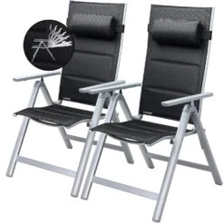 Gartenstuhl Bern Premium 2er-Set Silber Gepolstert 13 Gartenstuhl Bern Premium 2er-Set Silber Gepolstert -GartenMeister Verkäufe 593207554abd00f84dfe65f7365d479f a de 108765g22 1