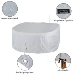 Abdeckung Sitzgarnitur Vanamo Silber 420D Oxford 242x162x100cm -GartenMeister Verkäufe 5990b282080467d0b83322e4da477d9e de 107077d 2