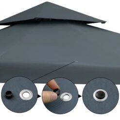 Pavillon Lorca Anthrazit 3x3m -GartenMeister Verkäufe 5d8152bf3123a0b248aaef7a14f0b6e5 de 108722d 5 1 1