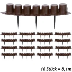 Beeteinfassung 2er-Set Braun 8,1m -GartenMeister Verkäufe 5db81708cf24016789afa53a5cf8dee5 a de 993003g 1