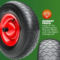 Schubkarrenrad Schwarz Luftbereift Inkl. Achse -GartenMeister Verkäufe 5ebee4ef50781ecde1ff13bc698e3ba6 05 101616 on dts amz high de 1