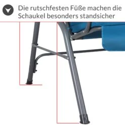 Hollywoodschaukel Atlantik Blau Mit Sonnendach -GartenMeister Verkäufe 62dab5a6d6480210655857e6eab5f15d de 107953d 8