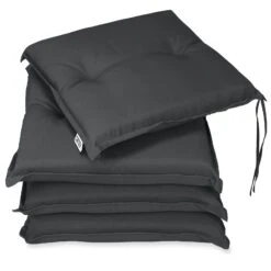 Sitzkissen 4er-Set Sydney Anthrazit -GartenMeister Verkäufe 652ebc3b1ff01e4b61374b01f5d67a7b de 101950d 3