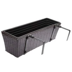 Polyrattan Blumenkasten 4er-Set Braun -GartenMeister Verkäufe 675181fe78bd3d8c254b0308dcf110b8 de 108063d 2