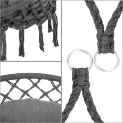 Hängesessel Anthrazit 80x60x140cm -GartenMeister Verkäufe 6b2490674fd10d65060eba51e979ddd4 de 109255d 4 1 1