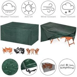 Abdeckung Sitzgarnitur Grün 242x162x100cm -GartenMeister Verkäufe 6c7c0226ae1b53ac312058cd83e3b546 a uk 881867g 1 1 1