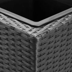Polyrattan Blumentopf Schwarz 83x30,5x60cm -GartenMeister Verkäufe 6cb417fc2bead38004c196b7a68a5b01 de 106639d 6